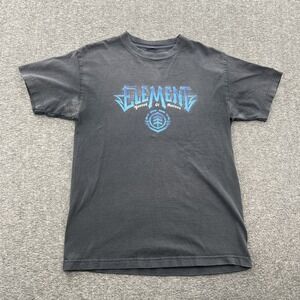 Vintage Element Skateboard T Shirt Mens M Faded Stained Distressed Y2K Grunge